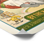 Chinesische Künstlertroupen Circus Poster (Ecke)