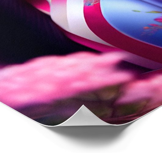 Chinesische Lady Poster (Ecke)