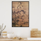 Chinesische Landschaft (I) Poster (Küche)