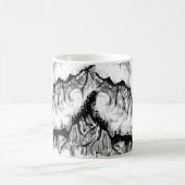 chinesische Landschaft Kaffeetasse (Mittel)