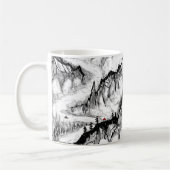 chinesische Landschaft Kaffeetasse (Links)
