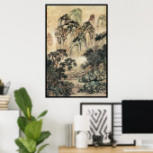 Chinesische Landschaft (VI) Poster (Heimbüro)