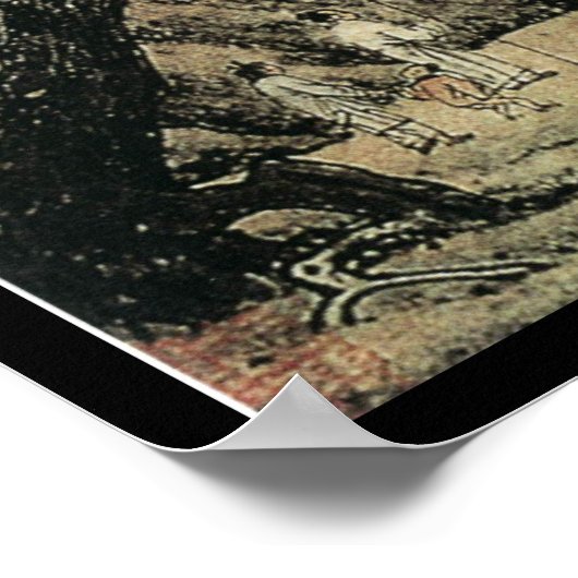 Chinesische Landschaft (VIII) Poster (Ecke)