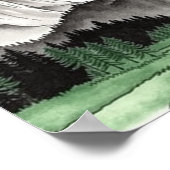 Chinesische Landschaft Zeichnend Poster (Ecke)