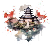 Chinesische Landschaftsmalerei Case-Mate iPhone Hülle