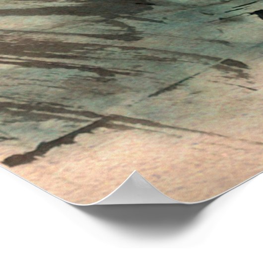 Chinesische Landschaftsmalerei,chinesisch,malend,j Poster (Ecke)