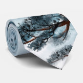 Chinesische Landschaftsmalerei Chinoiserie Krawatte (Gerollt)