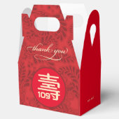 Chinesische "Langlebigkeit" Geburtstag (100 Jahre Geschenkschachtel (Geöffnet)