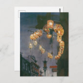 CHINESISCHE LANTERNS VON SHARON SHARPE POSTKARTE (Vorne/Hinten)