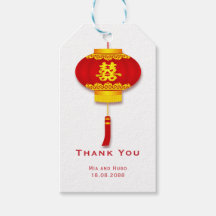 Chinesische Laternenhochzeit und doppelte Glücksse