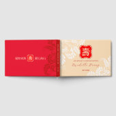 Chinesische Lebensdauer Geburtstag (bis 99 Jahre a Gästebuch (Voll)