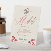 Chinesische Liebe Kirsche Blüten Alkohol Liebe Ges Sockelschild (In SItu)