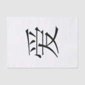 Chinesische Liebe Seidenpapier (Vorderseite)