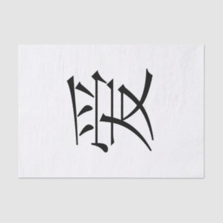 Chinesische Liebe Seidenpapier