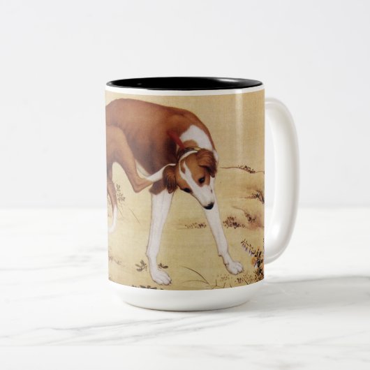 Chinesische Malerei 3 Hunde Jahr 2018 Tasse (VorderseiteRechts)