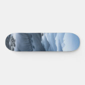 Chinesische Malerei blaue Legionslandschaft mit Fl Skateboard (Horizontal)