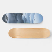 Chinesische Malerei blaue Legionslandschaft mit Fl Skateboard (Horizontal)