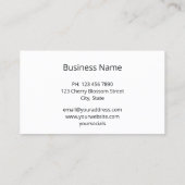 Chinesische Malerei in blauen Bergen Visitenkarte (Rückseite)