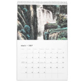 Chinesische Malerei-Kalender 2017 (Single-Seite) Kalender (Mär 2027)