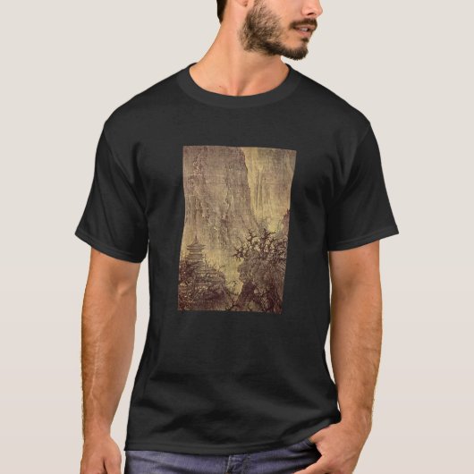 Chinesische Malerei Kleidung buddhistischen Tempel T-Shirt (Vorderseite)