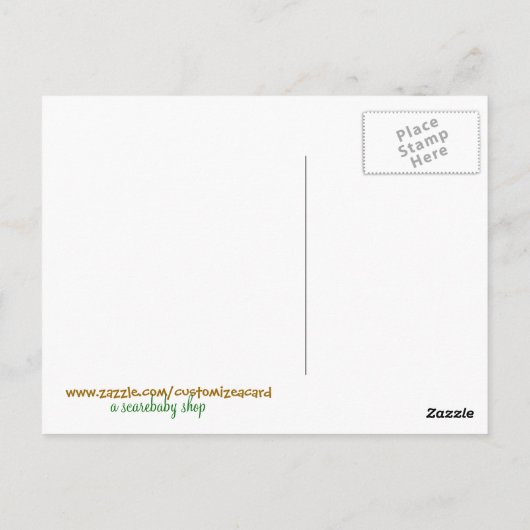 Chinesische Malerei mit zwei Damen Postkarte (Rückseite)