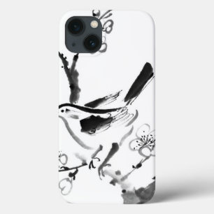 Chinesische Malerei, Pflaumenblüte und Vögel Case-Mate iPhone Hülle