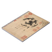 Chinesische Malermarmelade Lunar Jahr Zodiac SN Notizblock (Linke Seite)