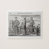 Chinesische Männer, eine allgemeine Beschreibung Puzzle (Horizontal)