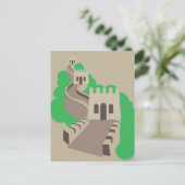 Chinesische Mauer Postkarte (Stehend Vorderseite)