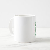 Chinesische Medallion grün Kaffeetasse (Vorderseite Links)