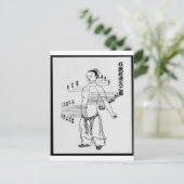Chinesische Medizin Postkarte (Stehend Vorderseite)