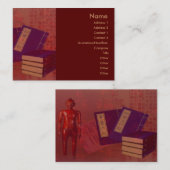 Chinesische Medizin-Visitenkarte Visitenkarte (Vorne/Hinten)