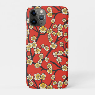 Chinesische Meihua Weiße Pflaumenblüte Karmesinmus Case-Mate iPhone Hülle