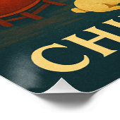 Chinesische Mitte-Herbst Festival Night 2025 Poster (Ecke)