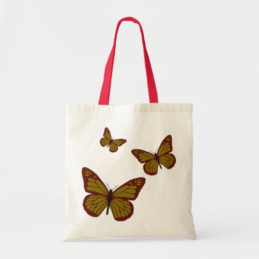 Chinesische Monarch Tote Tasche (Vorne)