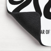 Chinesische Mondschlange Mousepad des neuen (Ecke)