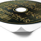 Chinesische Münzbronze Poster (Ecke)