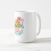 Chinesische Münzen Glücksbringer Kaffeetasse | Fen (VorderseiteRechts)
