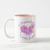 Chinesische mütterliche Tasse der (Links)