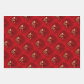 Chinesische Neujahrs-TIger-3-Muster WPFS3 Geschenkpapier Set (Vorderseite 3)