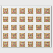 Chinesische Neujahrsänderung Geschenkpapier (Flach)