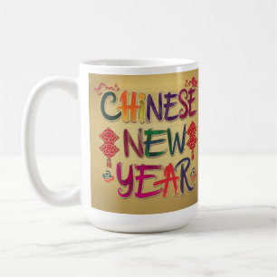 Chinesische Neujahrsänderung Kaffeetasse
