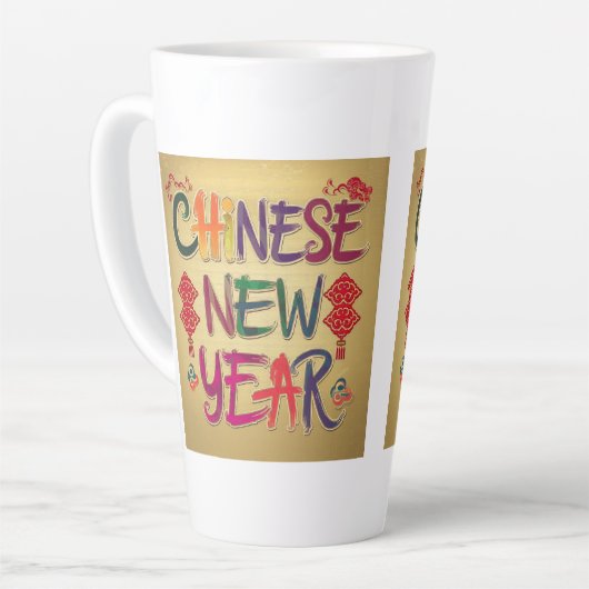 Chinesische Neujahrsänderung Milchtasse (Linke Ecke)