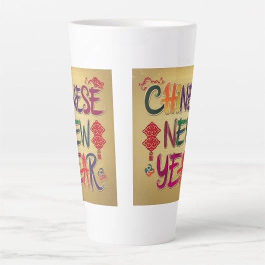 Chinesische Neujahrsänderung Milchtasse (Vorderseite)