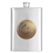 Chinesische Neujahrsastrologie Zodiac Flask Flachmann (Vorderseite)
