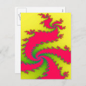 Chinesische Neujahrsdrache Postkarte (Vorne/Hinten)