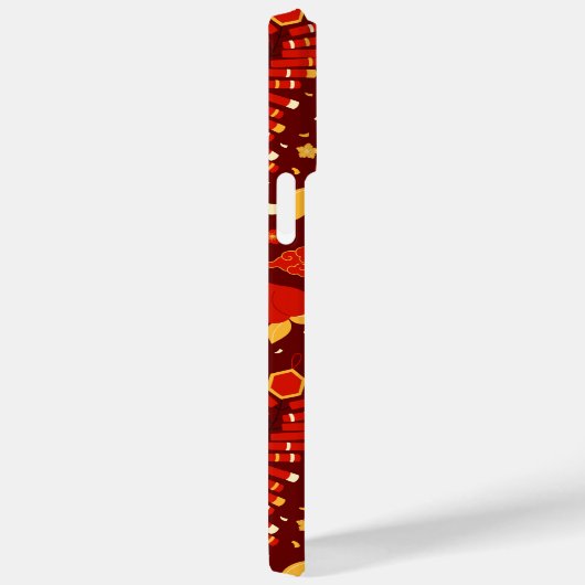 Chinesische Neujahrsfeier Rot Case-Mate iPhone Hülle (Rückseite / Rechts)