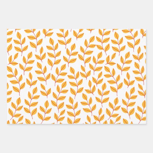 Chinesische Neujahrsfeste Blume und Obst Geschenkpapier Set (Vorderseite 2)