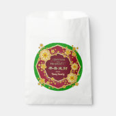 Chinesische Neujahrsgoldene Blume: Gong Hei Fat Ch Geschenktütchen (Vorderseite)