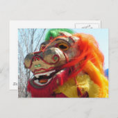 Chinesische Neujahrskarte Feiertagspostkarte (Vorne/Hinten)